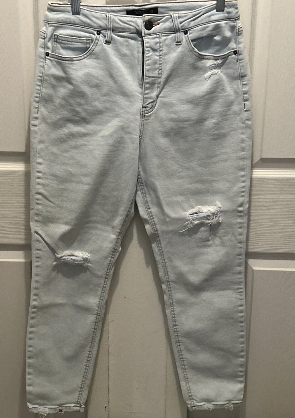 STITCH STAR Distressed Size 10 Jeans straight leg jeans